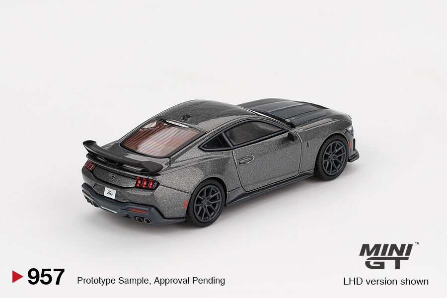 Mini GT 1/64 Ford Mustang Dark Horse Carbonized Gray