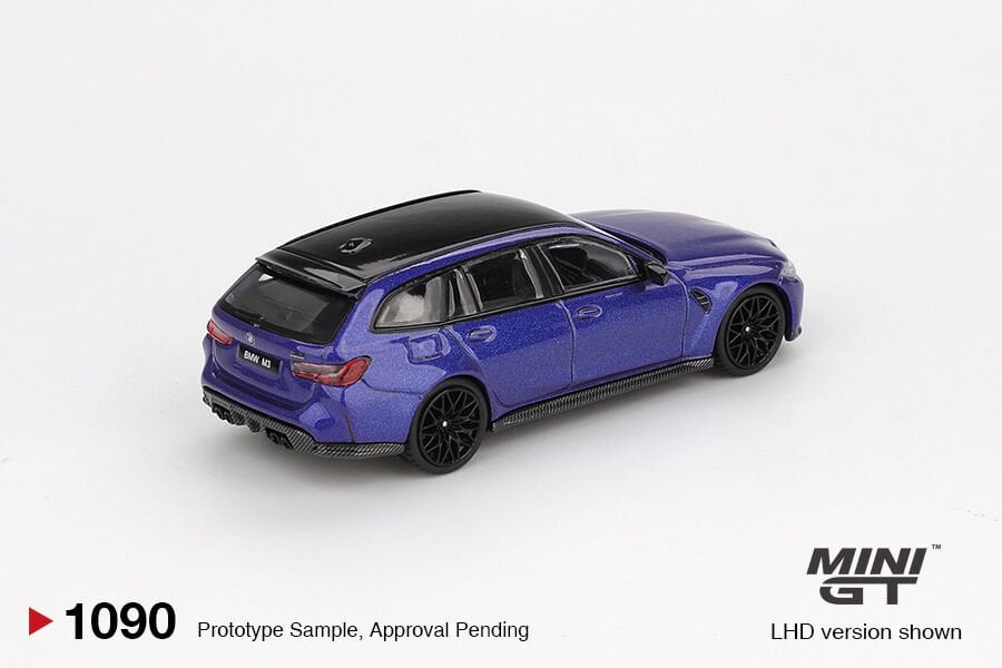 Mini GT 1/64 BMW M3 Competition Touring Portimao Blue Metallic
