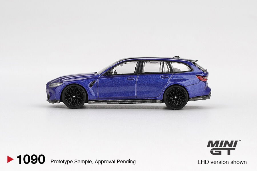 Mini GT 1/64 BMW M3 Competition Touring Portimao Blue Metallic